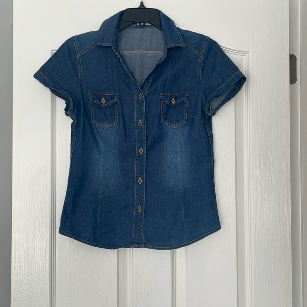 Cute Jean blouse